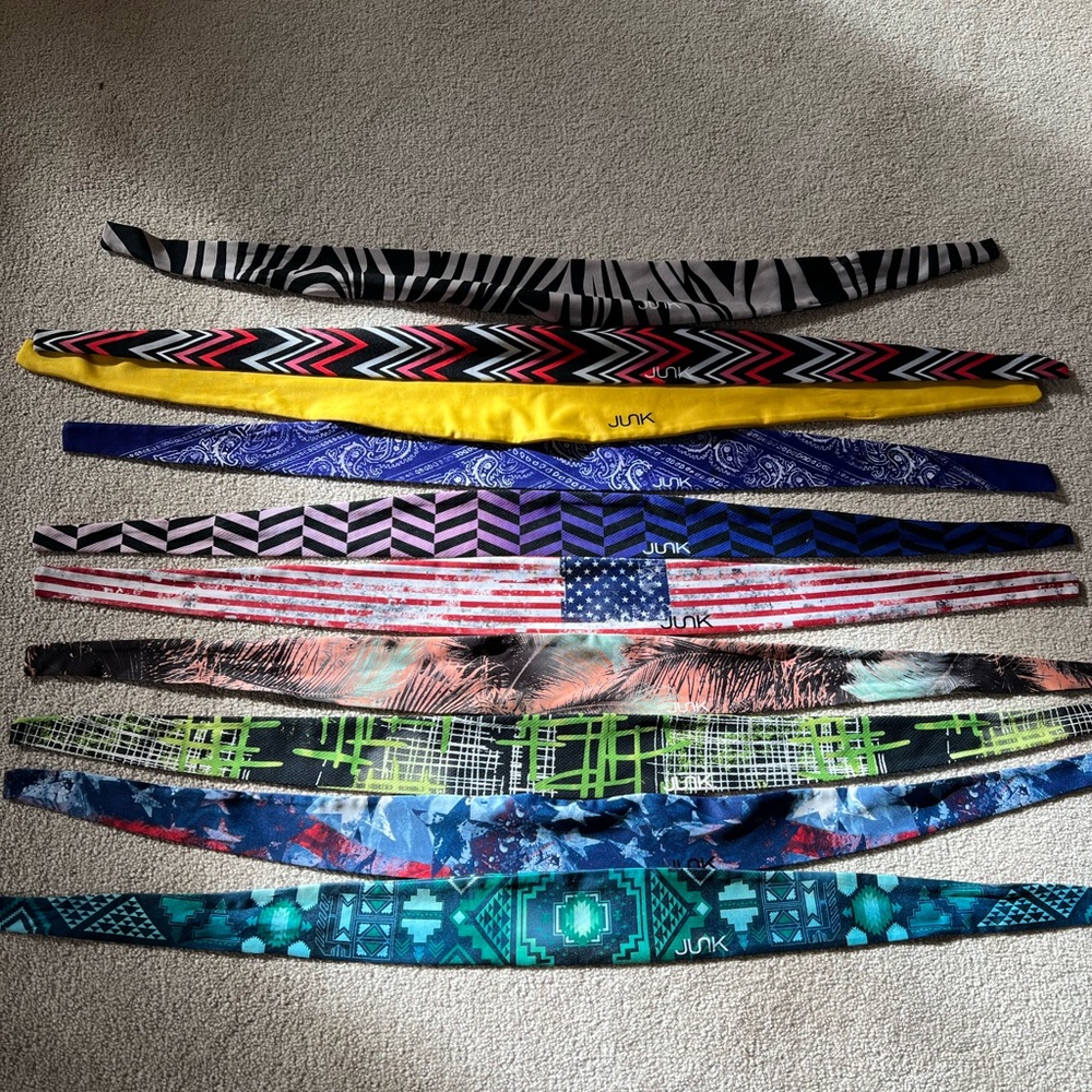 Bundle of 10 junk headbands
